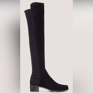 Stuart Weitzman world renowned over the knee Iconic Reserve boot in black.EUC